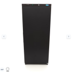  Ψυγείο - 600L - 4 ρυθμιζόμενα ράφια - Μαύρο